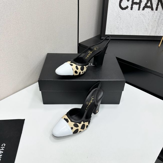 Chanel Slingbacks Lambskin & Mixed Fibers 90mm G47281-4