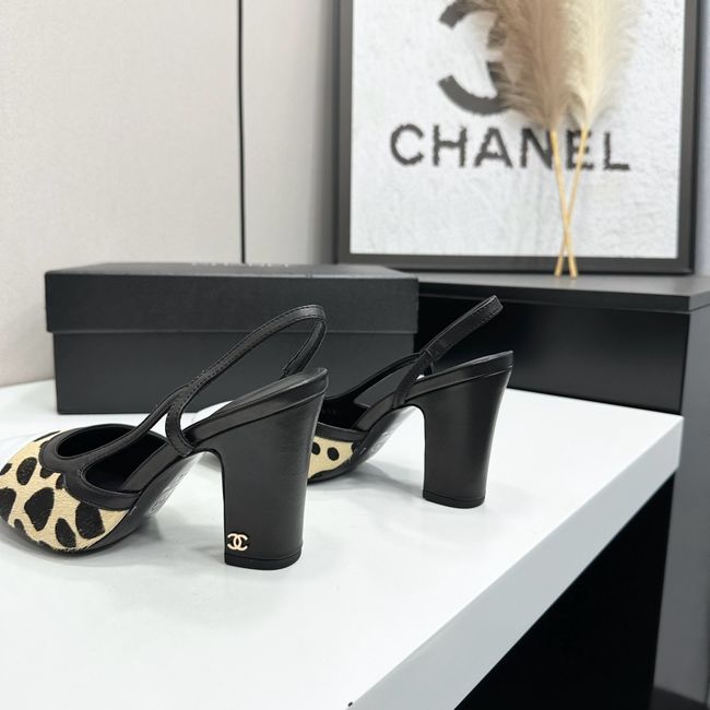 Chanel Slingbacks Lambskin & Mixed Fibers 90mm G47281-4