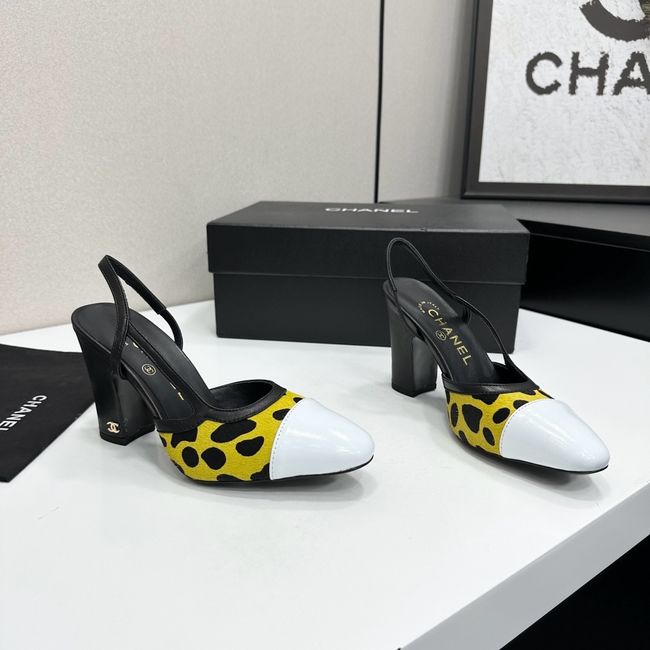Chanel Slingbacks Lambskin & Mixed Fibers 90mm G47281-5