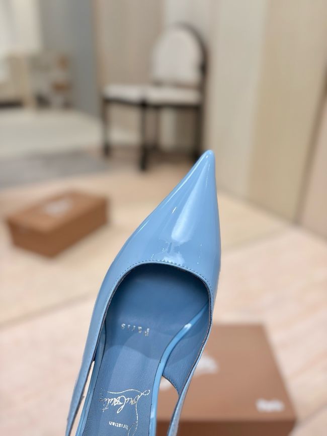 Christian Louboutin Slingbacks Lambskin 8.5CM 65078-10