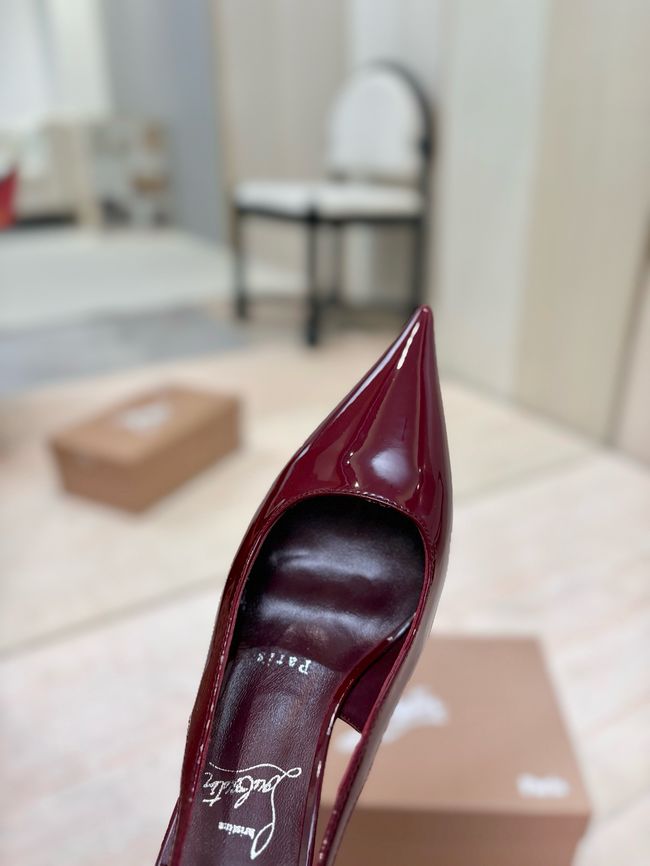 Christian Louboutin Slingbacks Lambskin 8.5CM 65078-8