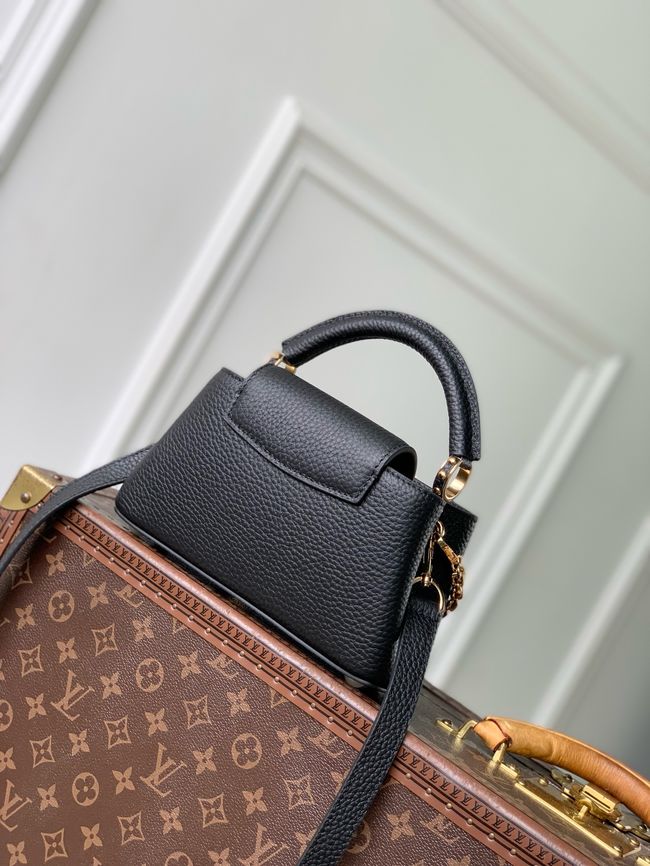 Louis Vuitton Capucines East West Mini M29443 black Louis Vuitton Capucines East West Mini M29443 black