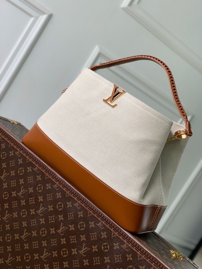 Louis Vuitton Capucines GM M28439 camel
