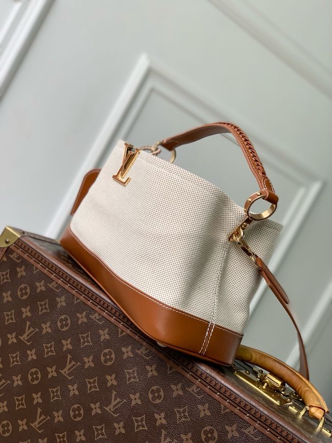 Louis Vuitton Capucines MM M28438 camel