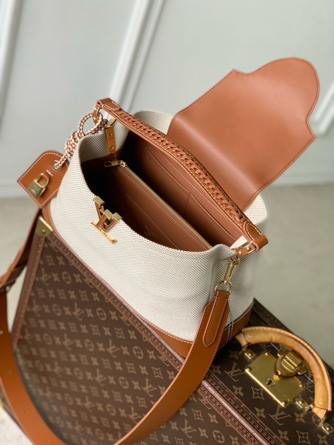 Louis Vuitton Capucines MM M28438 camel