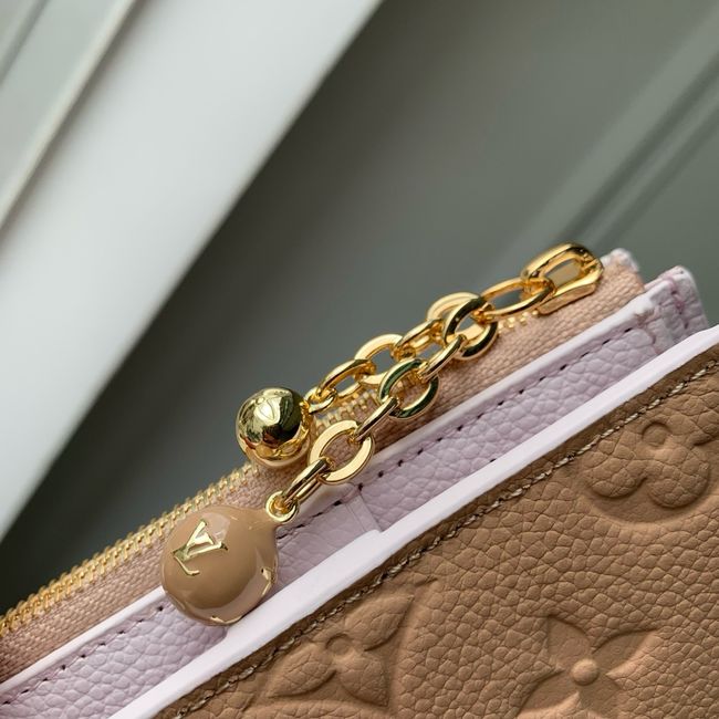 Louis Vuitton Charms Pocket Wallet M28981 Apricot Louis Vuitton Charms Pocket Wallet M28981 Apricot