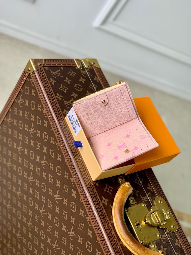Louis Vuitton Charms Pocket Wallet M28981 light yellow Louis Vuitton Charms Pocket Wallet M28981 light yellow