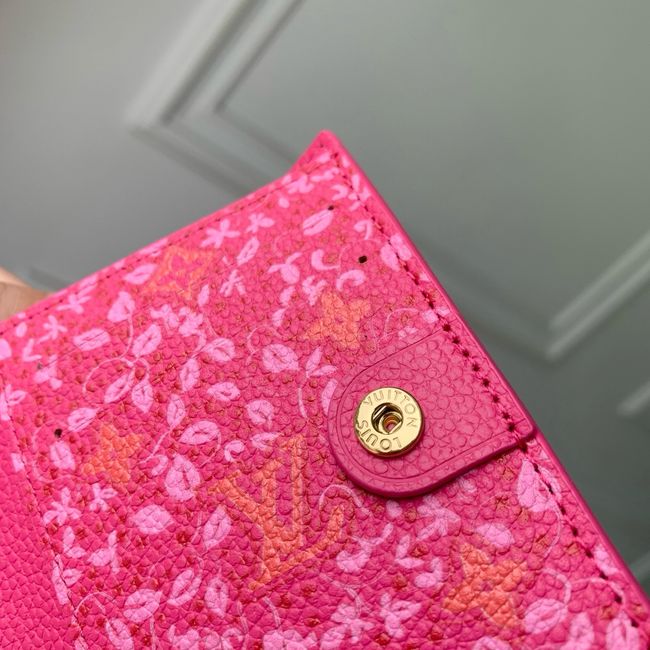 Louis Vuitton Charms Pocket Wallet M28981 red