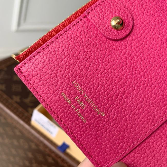 Louis Vuitton Charms Pocket Wallet M28981 red