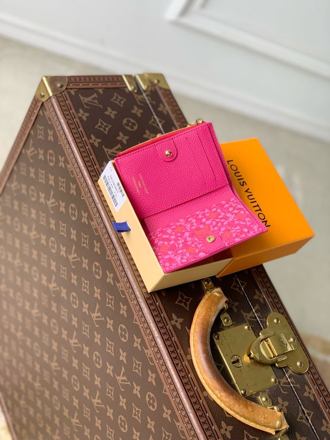 Louis Vuitton Charms Pocket Wallet M28981 red