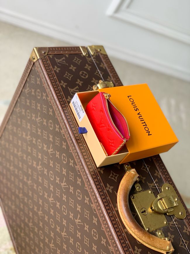 Louis Vuitton Key Pouch M28993 Blood Orange