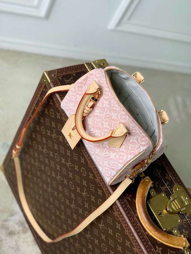 Louis Vuitton New Speedy Bandouliere 20 M2A039 pink