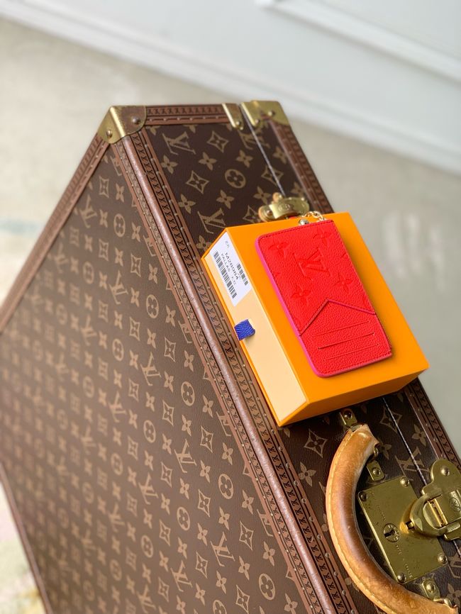 Louis Vuitton Romy Card Holder M28984 Blood Orange