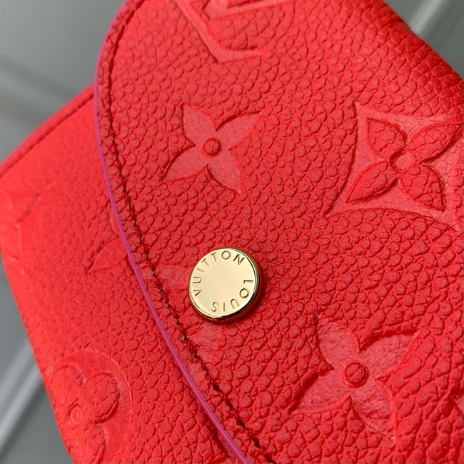 Louis Vuitton Rosalie Coin Purse M29249 Blood Orange