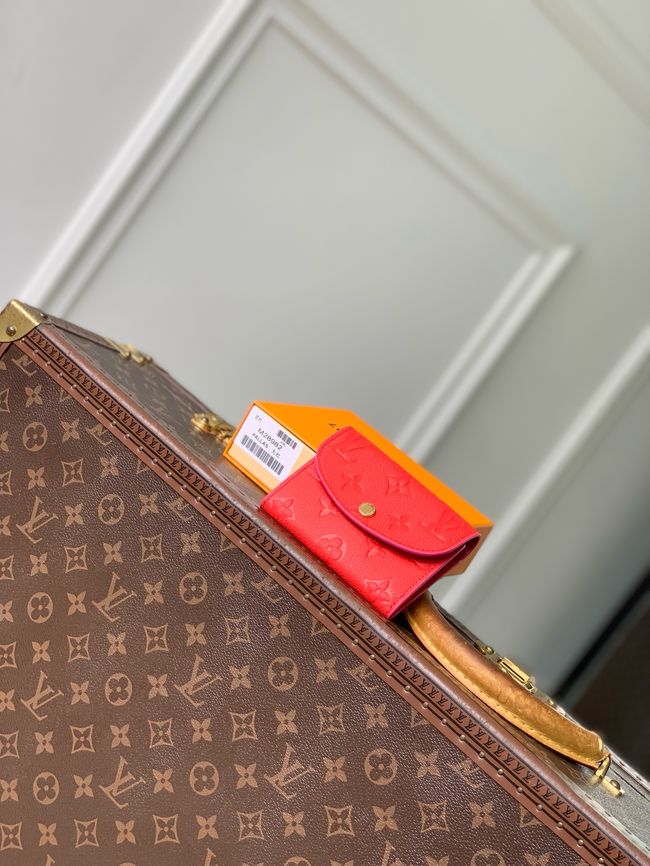 Louis Vuitton Rosalie Coin Purse M29249 Blood Orange