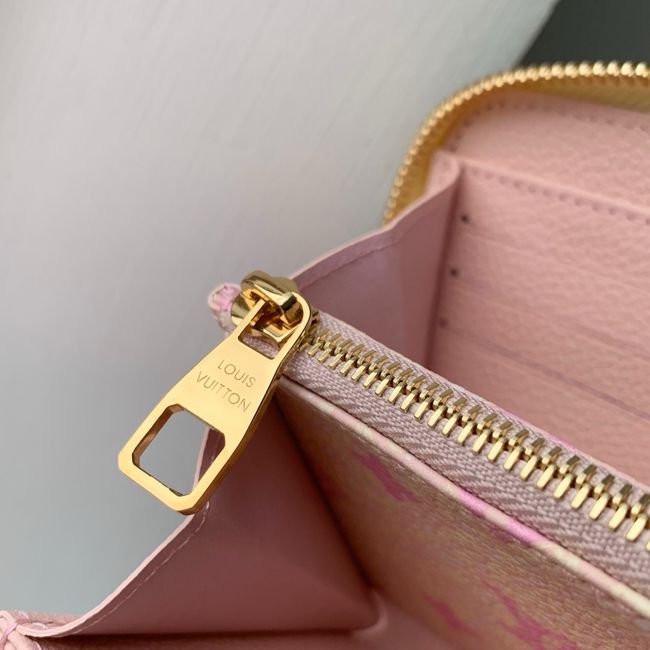 Louis Vuitton Zippy Wallet M28969 light yellow