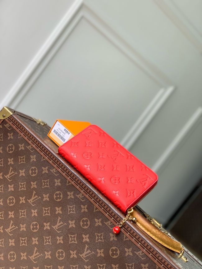 Louis Vuitton Zippy Wallet M28969 red