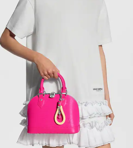 Louis Vuitton Alma BB M29125 Rose Miami