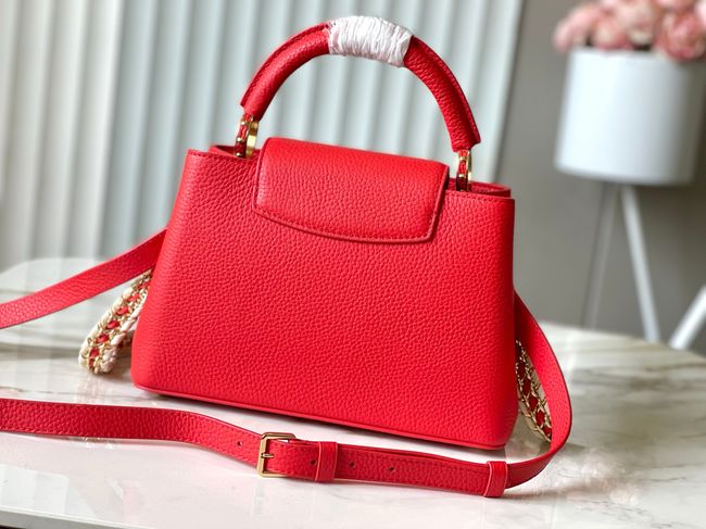 Louis Vuitton Capucines BB M48899 red
