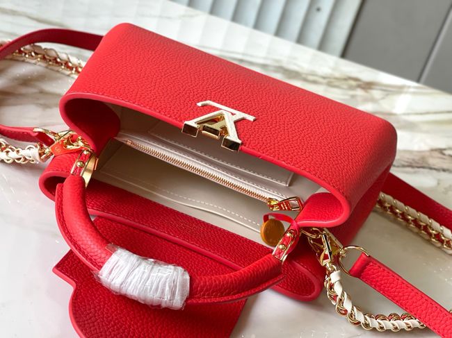 Louis Vuitton Capucines BB M48899 red