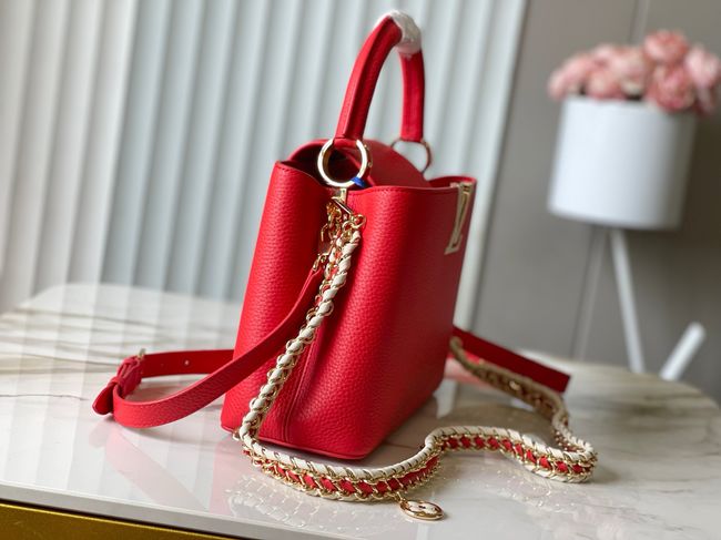 Louis Vuitton Capucines MM M29498 red