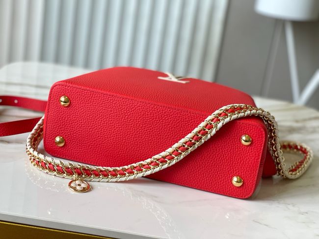 Louis Vuitton Capucines MM M29498 red