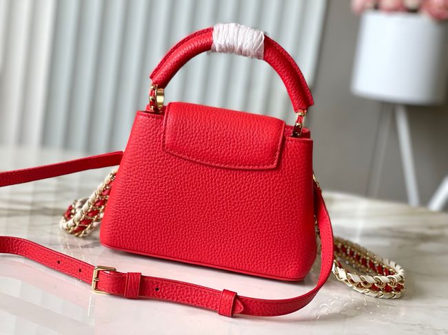 Louis Vuitton Capucines Mini M29497 red