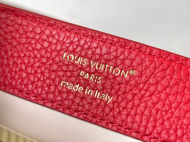 Louis Vuitton Capucines Mini M29497 red