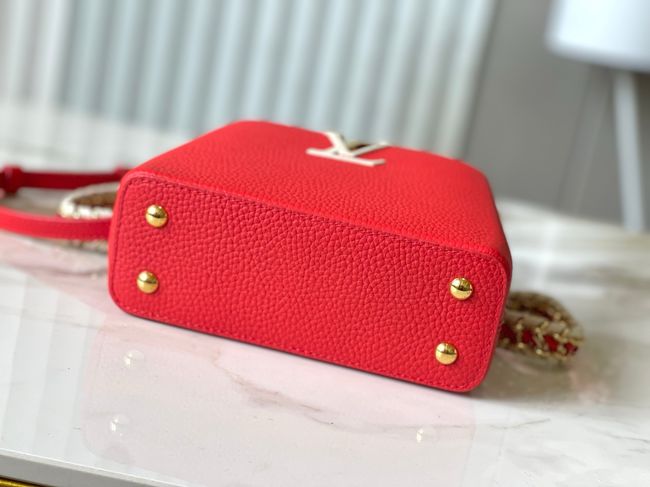 Louis Vuitton Capucines Mini M29497 red