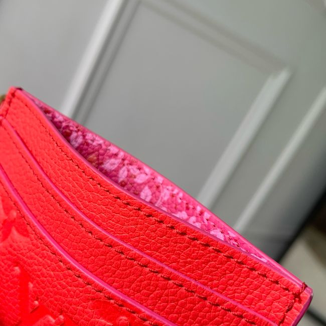 Louis Vuitton Charms Card Holder M28994 Blood Orange