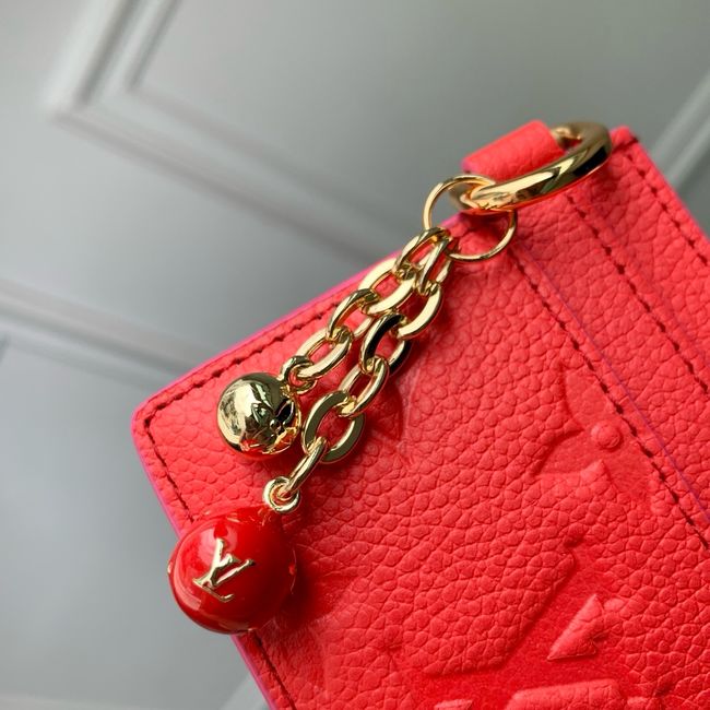 Louis Vuitton Charms Card Holder M28994 Blood Orange