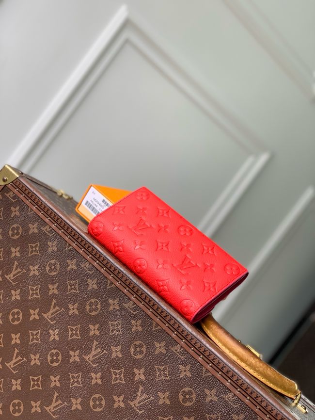 Louis Vuitton Sarah Wallet M29465 Blood Orange