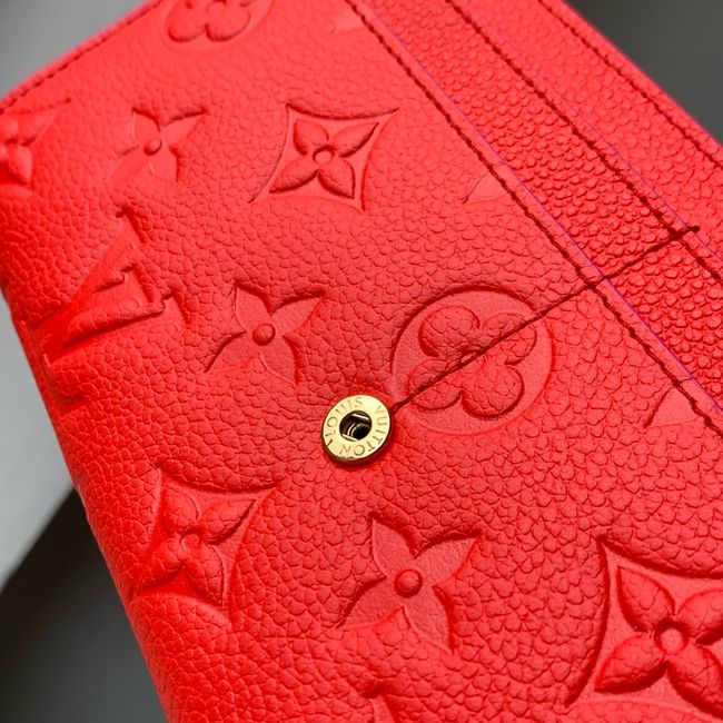 Louis Vuitton Sarah Wallet M29465 Blood Orange