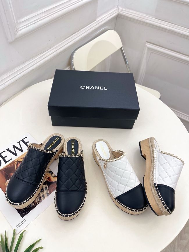 Chanel Mules Lambskin 65087-8