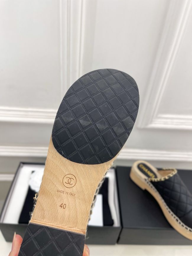 Chanel Mules Lambskin 65087-9