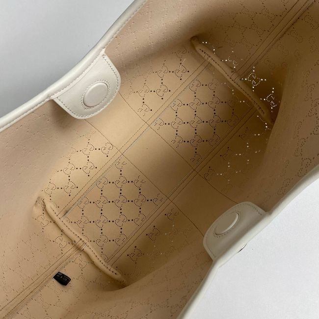 Gucci Giglio small tote bag 860845 Variation white GG leather
