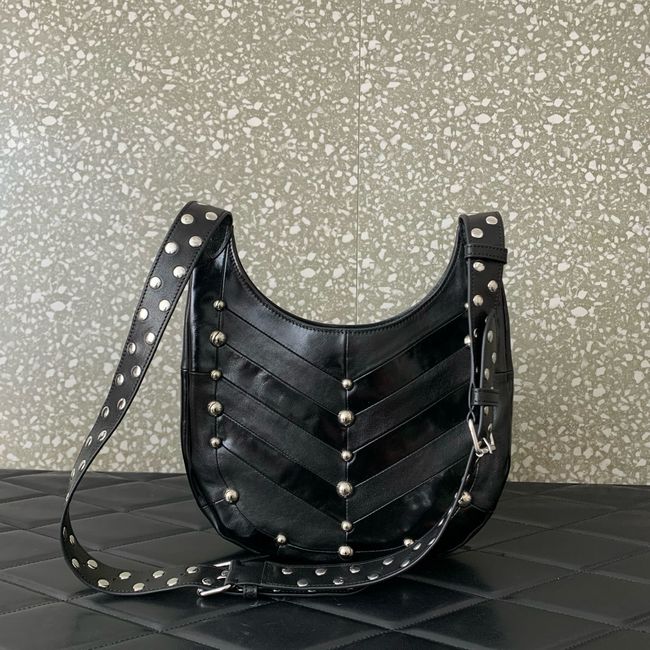 VALENTINO VLOGO calfskin Shoulder Bag 0073 black