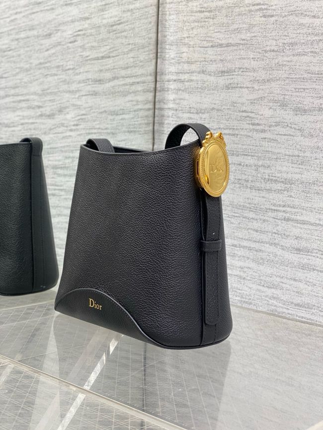 Dior samll Bag Grained Calfskin 5842 black