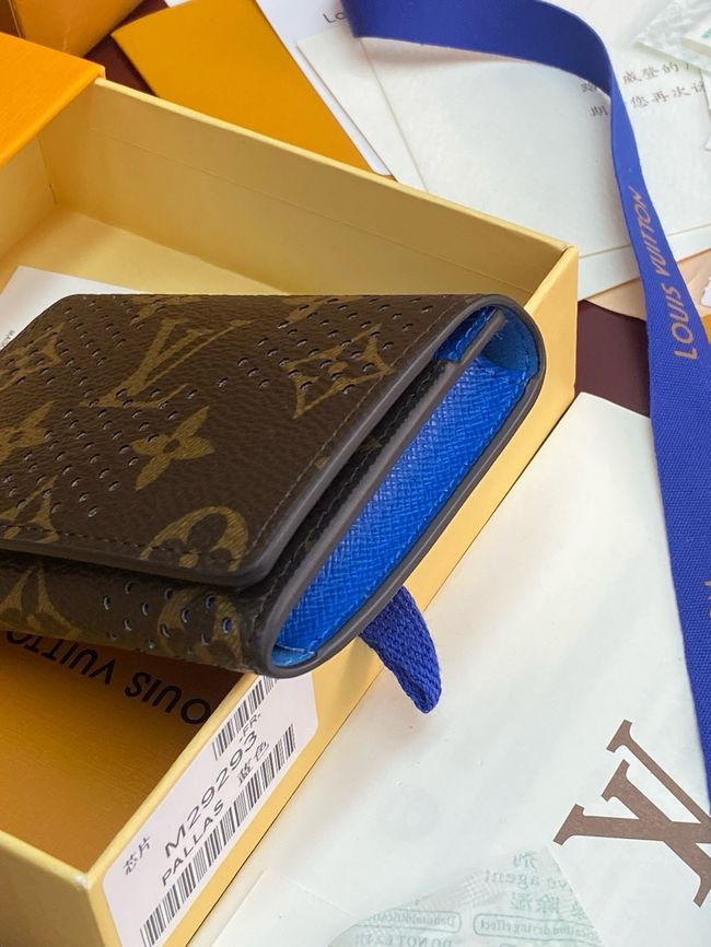 Louis Vuitton Envelope Business Card Holder M29293 blue