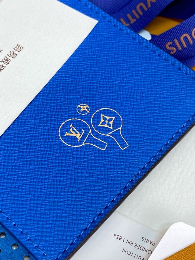 Louis Vuitton Passport Cover M29285 blue