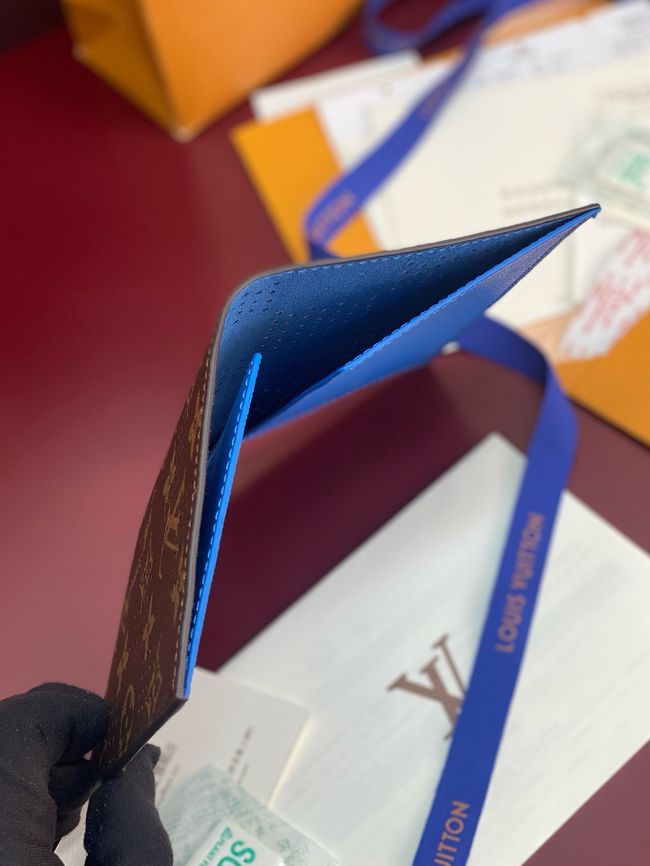 Louis Vuitton Passport Cover M29285 blue