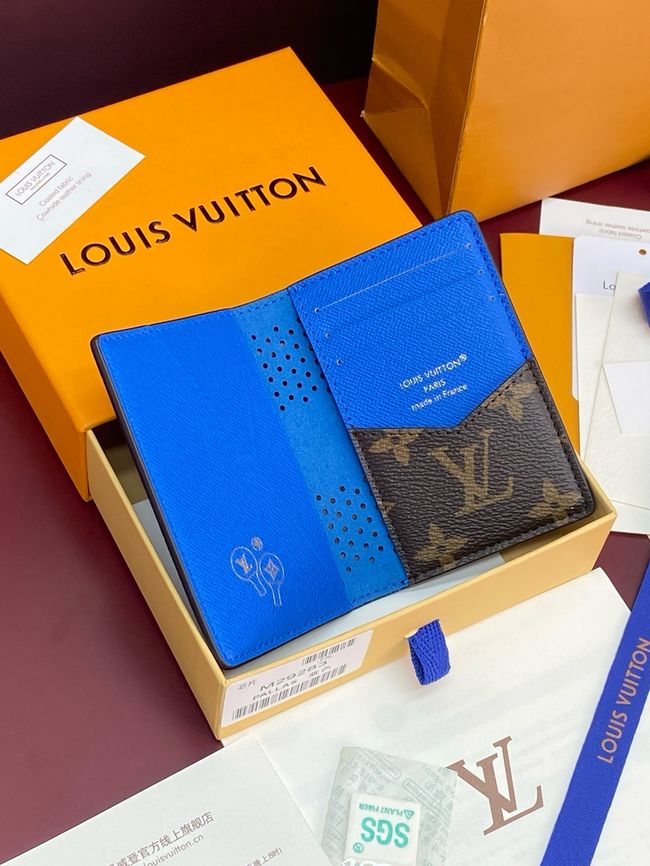 Louis Vuitton Pocket Organizer M29283 Blue