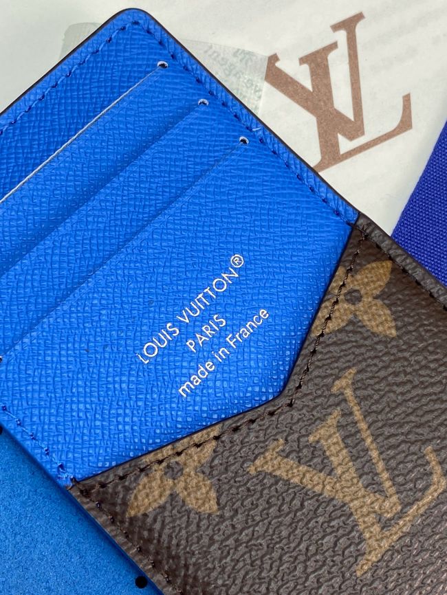 Louis Vuitton Pocket Organizer M29283 Blue