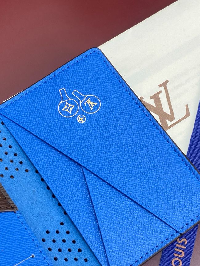 Louis Vuitton Pocket Organizer M29283 Blue