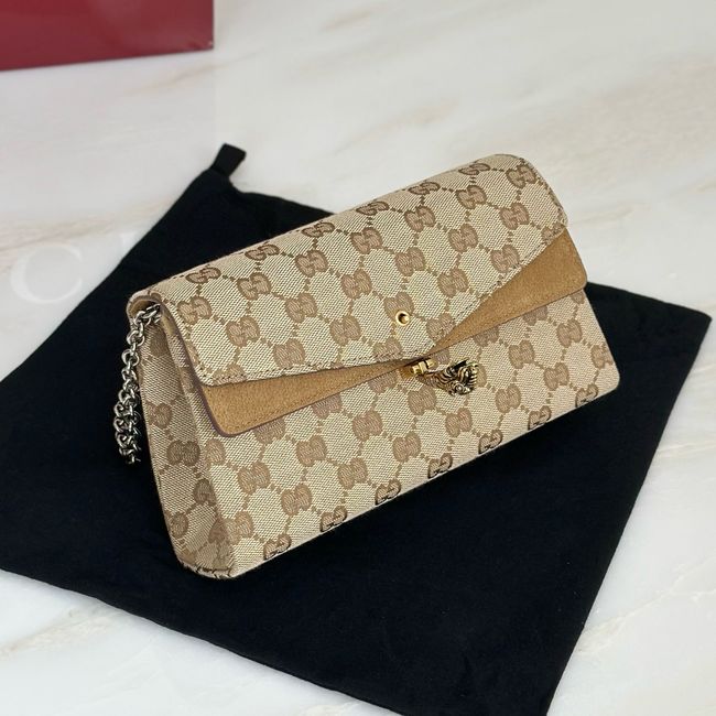 Gucci 1 medium shoulder bag 576531 brown