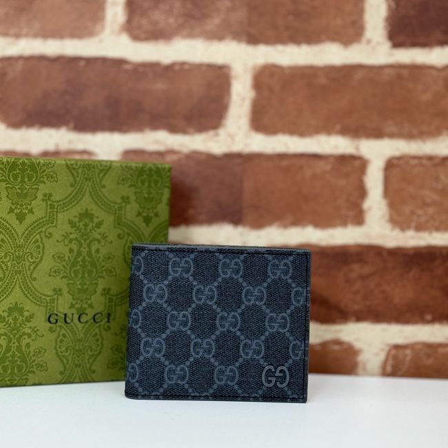 Gucci Dusty interior GG bi-fold wallet 768243 black