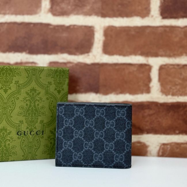 Gucci Dusty interior GG bi-fold wallet 768243 black Gucci Dusty interior GG bi-fold wallet 768243 black