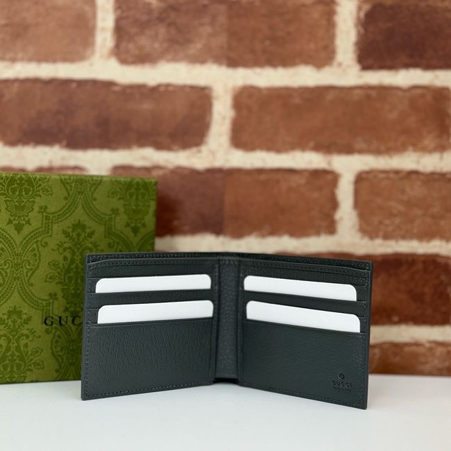 Gucci Dusty interior GG bi-fold wallet 768243 black Gucci Dusty interior GG bi-fold wallet 768243 black