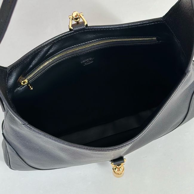 Gucci Jackie 1961 medium shoulder bag leather 863136 black
