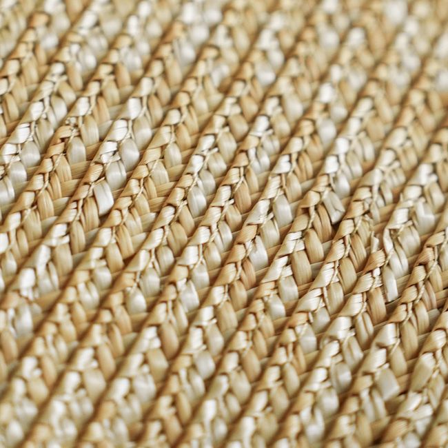 CHANEL Small Flapbag Braided Straw AS6017 yellow